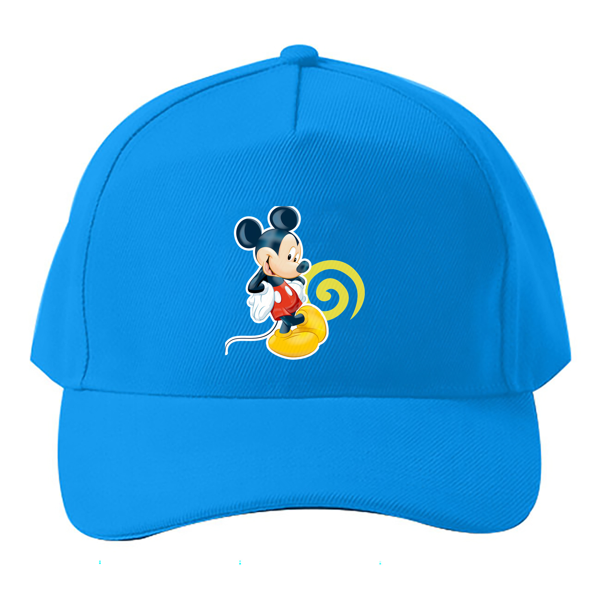 （画像用） ミッキーマウス Mickey Mouse ベースボールキャップ 綿100％ 男女兼用 帽子 スポーツ